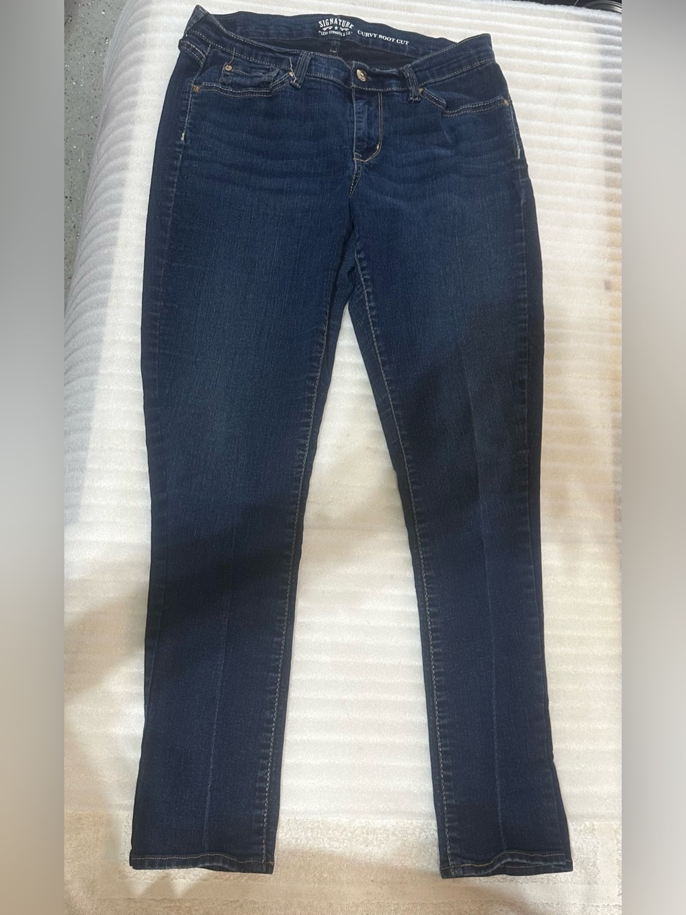 Signature by Levi Strauss Dark Indigo Skinny Jeans